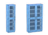 plastic laminate - tall standing floor cabinets thumbnail