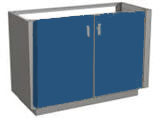 overlay steel - sink base cabinets thumbnail