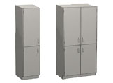 stainless steel - tall standing floor cabinets thumbnail
