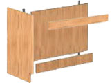 wood veneer - knee spaces, aprons & legs thumbnail