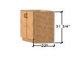 wood veneer - accessible ht base cabinets (ADA) thumbnail