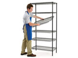 metro quick adjust qwikslot wire shelving thumbnail