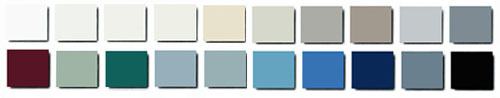 Machester & Wakefield Series - Painted Steel Metal Powder Coat Paint Colors - by Mott Manufacturing