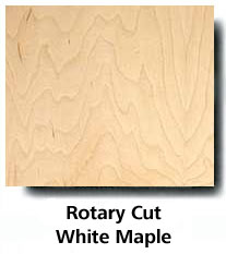 Rotary Cut White Maple