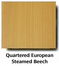 Quartered European Steamed Beech