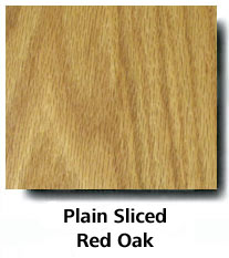 Plain Sliced Red Oak
