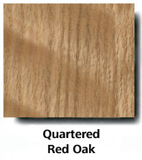 Quartered Red Oak