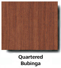 Quartered Bubinga